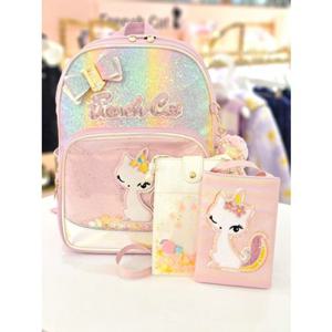 [프렌치캣 9D] 핑크 유니콘 책가방 (Q41DG2011S)