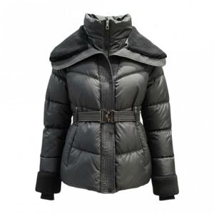 페이지플린  (F5DPD006) 이중 뽀글이 빅카라 웰론 패딩 점퍼