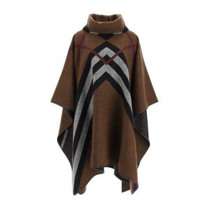 버버리 CHEVRON 체크 케이프 8058151 B2486