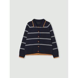 [코인코즈]포인트 단추 카라 가디건_CC6SD610