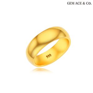 제메이스 순금 클래식 볼드 반지