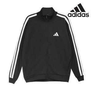 아디다스 아디다스 남성 자켓 3S 레귤러 핏 더블니트 트랙탑 JV6977