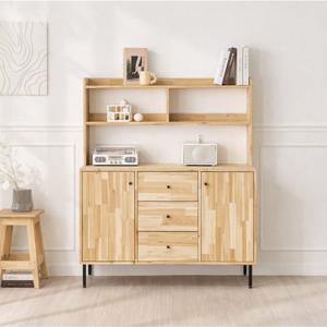 리버퍼니쳐 짜임 삼나무원목 1200 서랍주방 상하부장세트