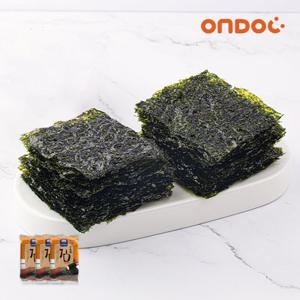 [온도씨]국내산 완도 지주식 3단 도시락 구이김 10매 30봉