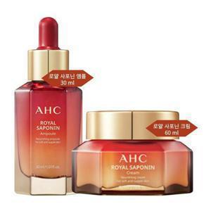 AHC 로얄 사포닌 앰플30ml+크림60ml
