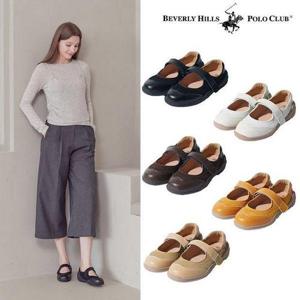 [비버리힐스폴로클럽]25최신상 천연소가죽 메리제인 컴포트화