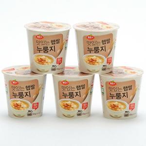 [산정마을] 구수한 국내산 햅쌀 컵누룽지 33gX10개