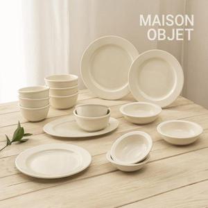 로렌스 크림화이트 4인 홈세트 16P