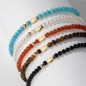 갤러리아_*당일출고* 천연석 순금 물고기 볼 팔찌 24K 5종 택1 행운 소원