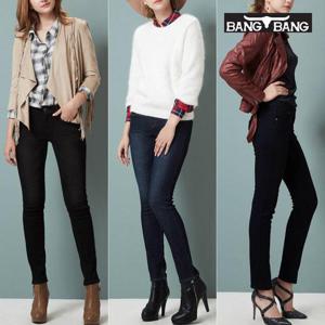 [뱅뱅][뱅뱅] 여성 보아퍼 본딩 스판데님 1+1