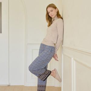 [라페어]페르시안 루미 네이비 세상 편한 팬츠(피치기모) LWPFA084