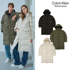★텐텐★[캘빈클라인] 롱벤치 다운패딩 유니 3컬러 택1
