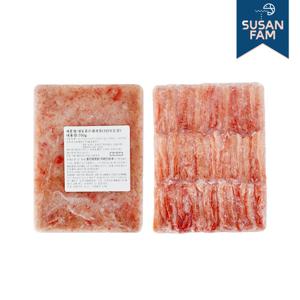 동해 홍게살 붉은대게 혼합 모듬살 2호 700g(실중량500g)