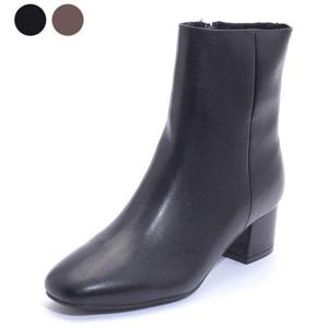 갤러리아_SAERA 세라 여성 퍼 앵클부츠 S22A408 흑색 5CM