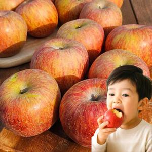 포미식탁 경북 못난이 가정용 부사사과 3kg 소과