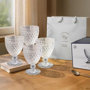 빌레로이앤보흐 고블렛 중 310ml 4p 세트 화이트 박스포함