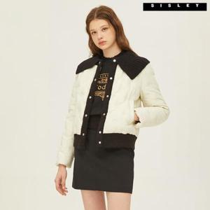 [시슬리]시슬리 모나미 S 자수 구스 패딩 SAPDC1361_IV