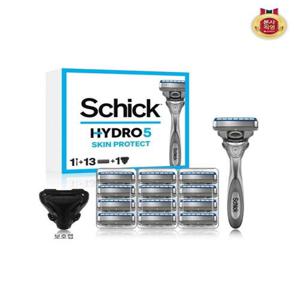 [쉬크]쉬크 하이드로5 스킨프로 날13입+면도기+커버1