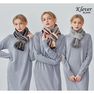 [진도]진도 Sheborn 밍크 니팅 머플러 (K4W1AM63_)