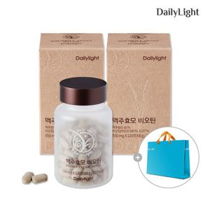 데일리라이트 맥주효모 비오틴 120정 2개