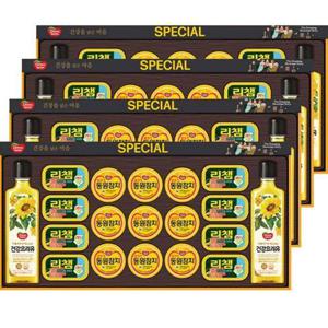 [JHQSW40X_52FB]스페셜102호 선물세트(4세트) 참치 식용유