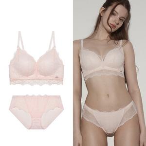 [에블린]헴팬티세트 데일리 브라렛 (엘핑크) EBBRFA326H