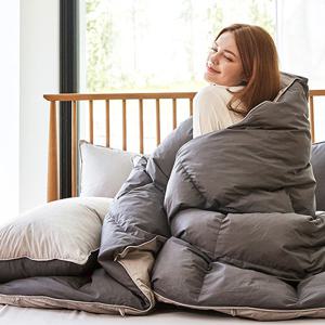 [SS] 라뽐므 순면40수 프리미엄 구스이불 1세트