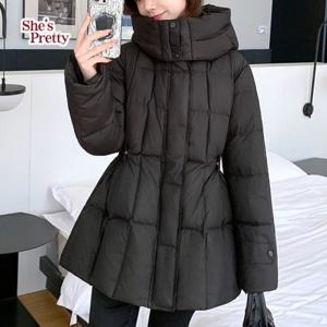 [쉬즈프리티] ★주문급증★ 스타일링슬림핏후드패딩 L까지_여성패딩코트