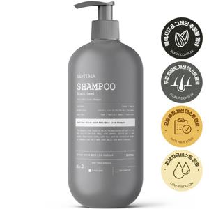 센티베르 블랙시드 탈모샴푸 1000ml x 1개 대용량 흑곡 약산성 정수리냄새