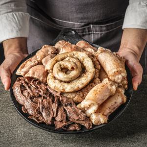 주왕산가든 한우 소곱창 대창 염통 막창 곱창 전골 국내산 캠핑음식 집들이음식 술안주