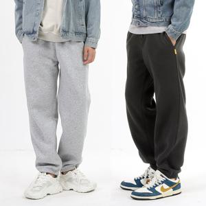 비브레이커스 남자 겨울 기모 본딩 트레이닝바지 운동복 세미와이드핏 VG403_404