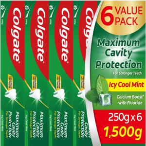 콜게이트 아이씨 쿨민트 치약 250g x 6개