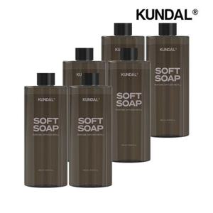 쿤달 퍼퓸 디퓨저 리필 소프트솝 500ml x6개
