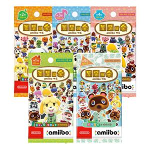 닌텐도 모여봐요 동물의숲 amiibo 아미보 카드 (1~5탄) / 피규어