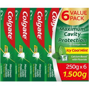 콜게이트 아이씨 쿨민트 치약 250g x 6개