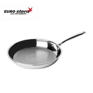유로스턴 통5중 스텐316 28cm 후라이팬 스테인리스 스틸 벌집무늬 스텐팬 인덕션 독일 프라이팬