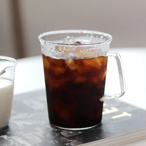 캐스트 내열 유리컵 / 유리 머그 밀크 머그 (310ml)