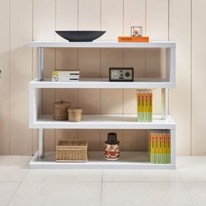 네오 드로인 ㄹ형 대형 3단책장 (6color)