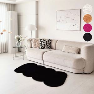 루밍 프리미엄 유니크 포인트 도톰 사계절 워셔블 단모러그 카페트 4colors 3size