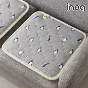 전기방석 발열 엉뜨 의자 소파 방석 1인용 2인용 펭귄 그레이