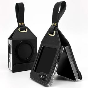 갤럭시 Z플립7 케이스 락 스트랩 맥세이프 힌지보호 카드수납