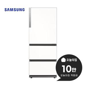 [렌탈] 비스포크 김치플러스 3도어 김치냉장고 328L RQ33DG71J3EW