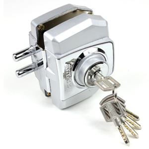 프로싸이크론 강화유리 현관문 잠금장치 열쇠