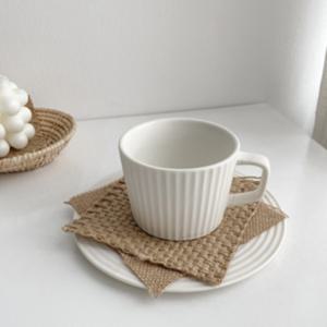 라탄 마 티코스터 디자인 홈카페 인테리어 빈티지 컵받침 홀더 8종-D