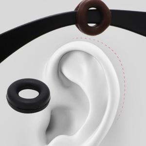 안경 흘러내림 고정 다리 미끄럼 방지 논슬립 실리콘 고리 링 안경테 2p