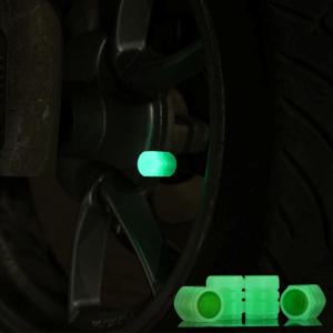 자동차 타이어 바퀴 공기주입구 에어캡 마개 야광 형광 밸브캡