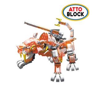 미니블럭 동물로봇 검치호랑이 (662000-3LI)