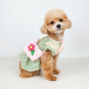 반려동물 플라워 자이언트얀 숄더백 1 size, 4 colors