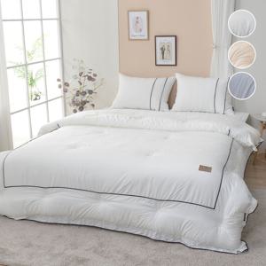 먼지없는 모달 호텔식 사계절 겨울 차렵 이불 간절기 옥수수솜 침구 세트 슈퍼킹 KK