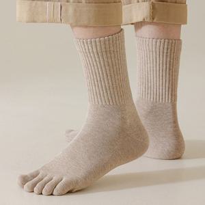 사계절 남녀공용 발가락 양말 데일리 면 장목 향균 통풍 양말